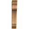 Ekena Millwork Legacy Traditional Rough Sawn Bracket, Western Red Cedar, 6"W x 28"D x 36"H BKT06X28X36LEC01RWR - alternate 4